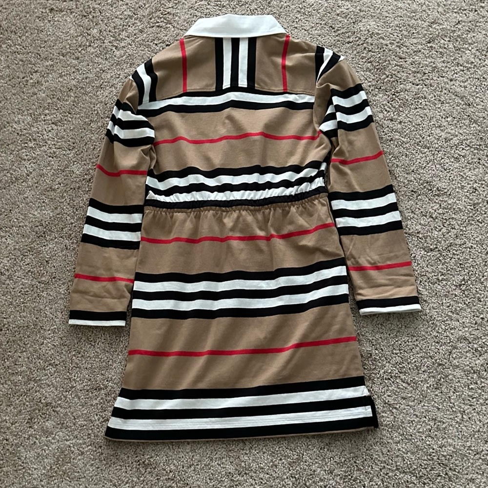 Burberry Girls Long Sleeve Dress - Picture 2 of 4